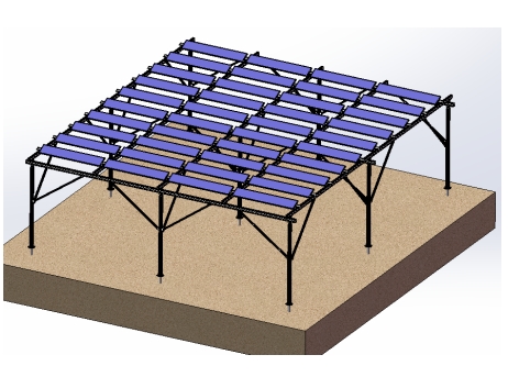 ソーラーシェアリング架台