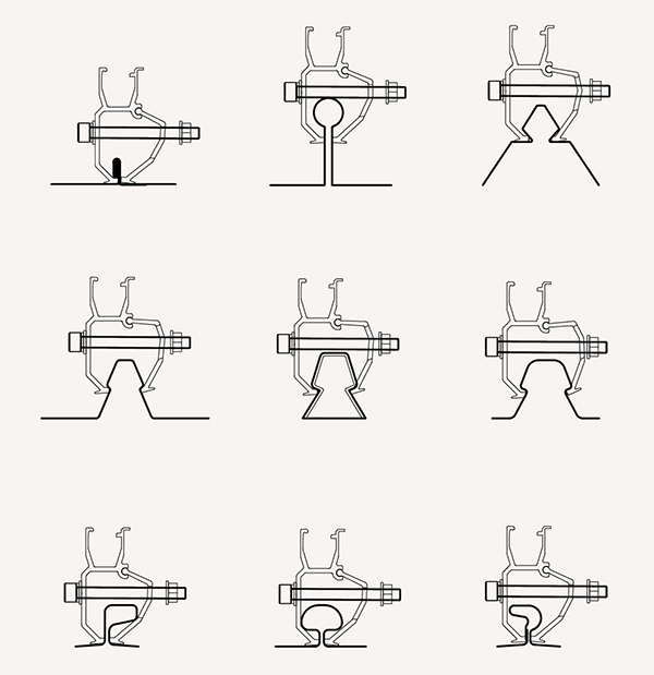 折板屋根用架台 太陽光発電 パネル取り付け金具 折板屋根用架台 太陽光発電 パネル取り付け金具