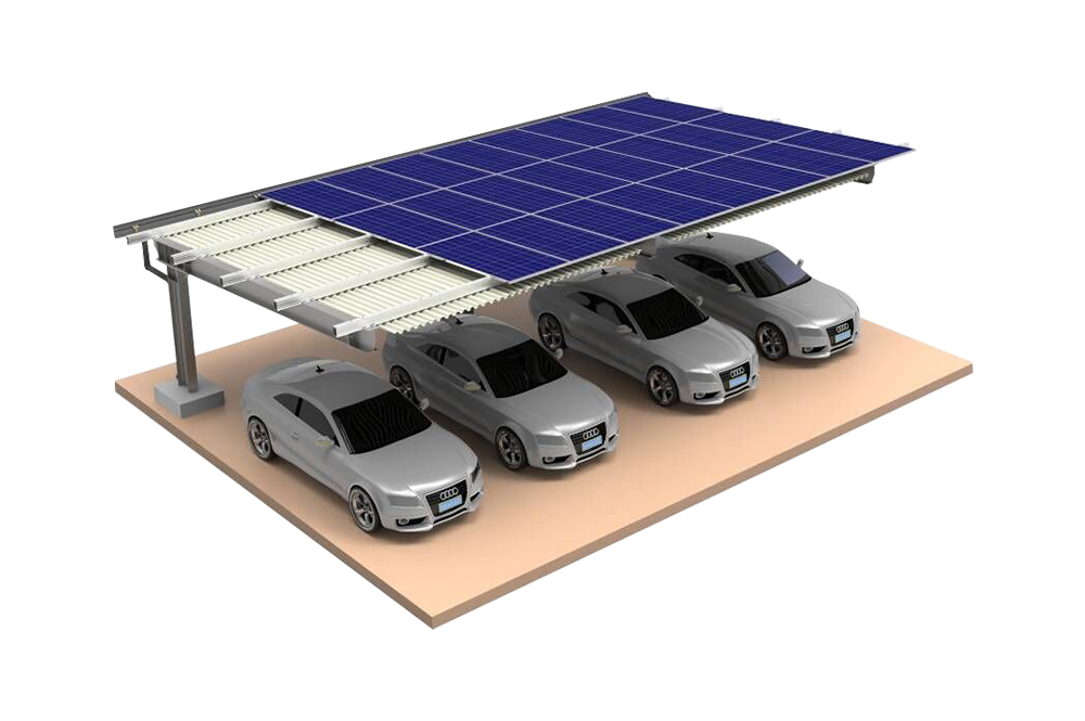 四本支柱カーポートシステム