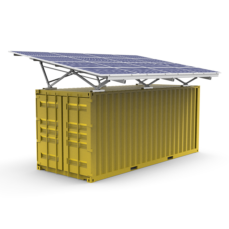 貨物コンテナ用太陽光発電架台 