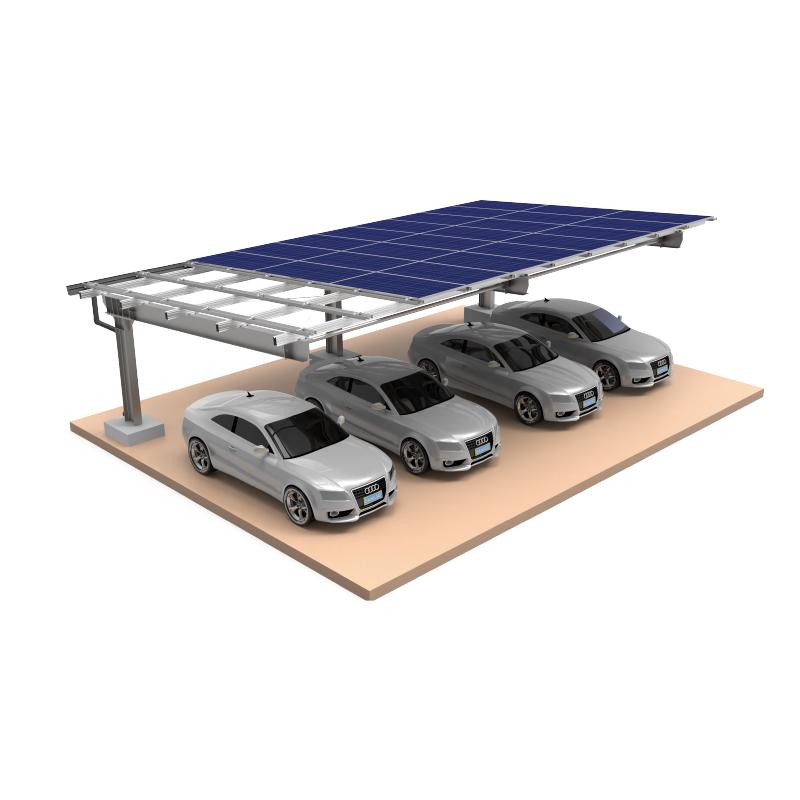 一本足カーポート架台