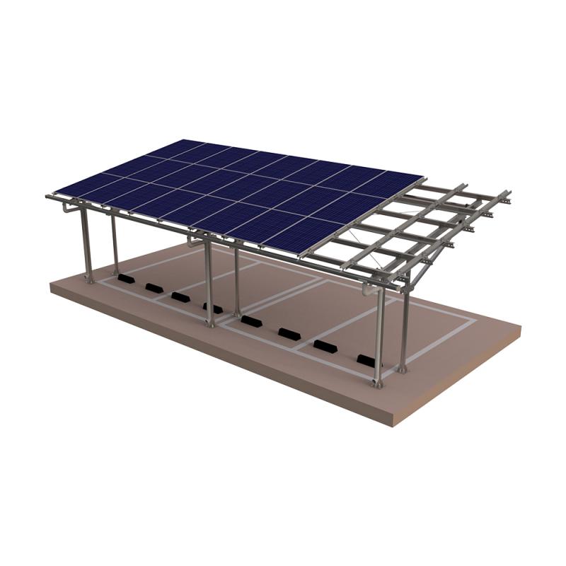 2本足片側カーポート架台