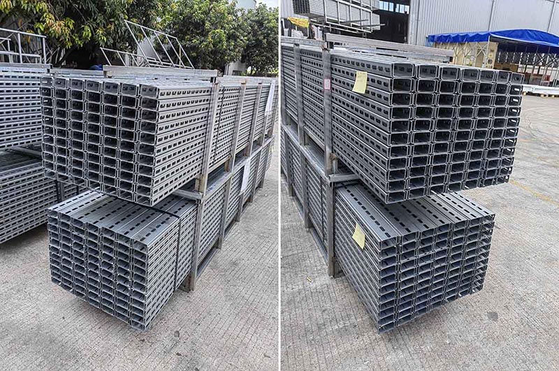 1MW鋼材製太陽光発電架台出荷のご報告
