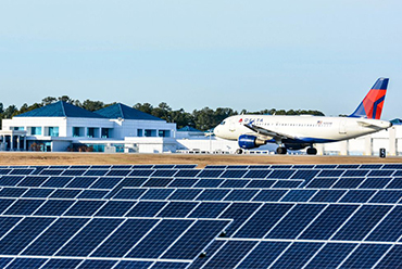 成田空港会社、国交省／脱炭素の調査開始／空港内外の太陽光発電拡大も